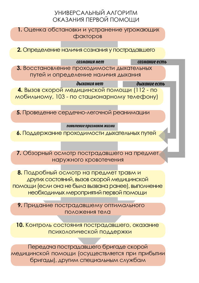 первая помощь